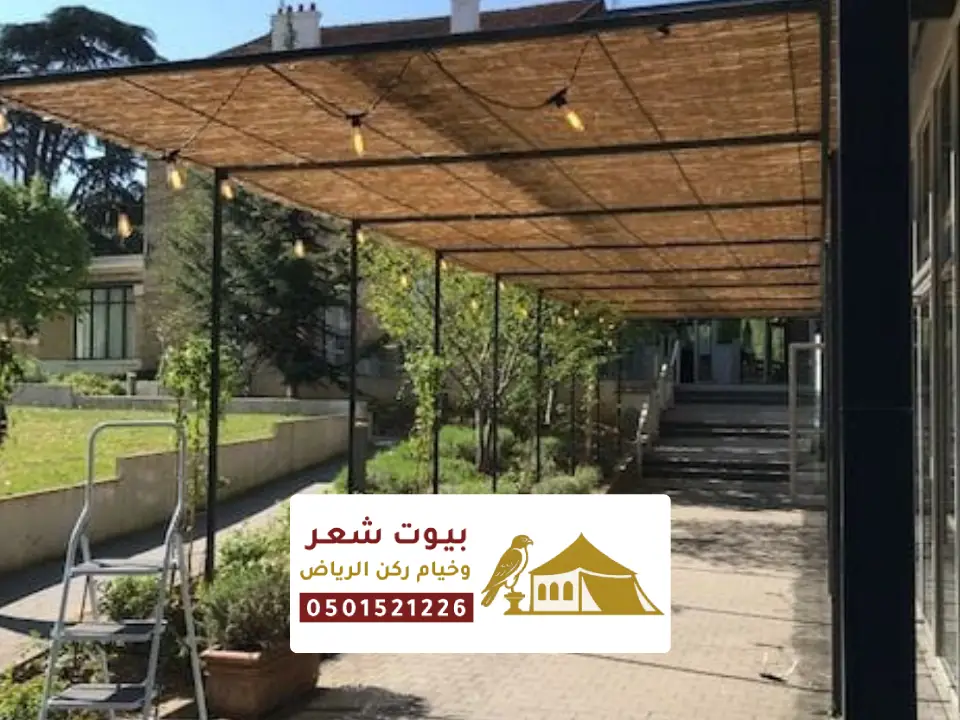 تركيب مظلات خيزران بالرياض