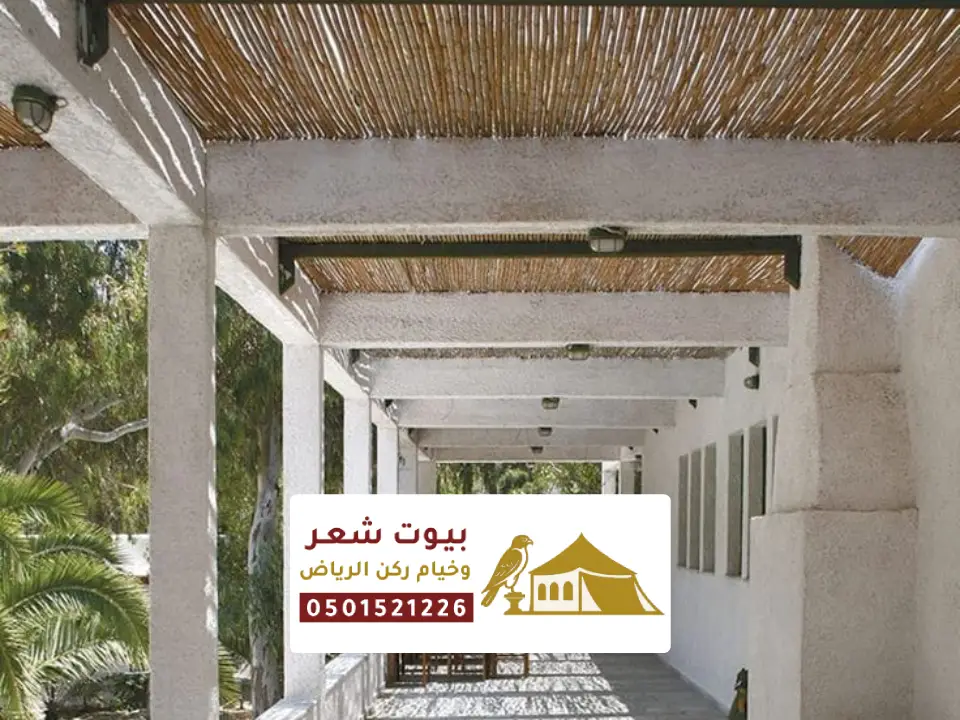 بناء وتركيب مظلات خيزران بالرياض